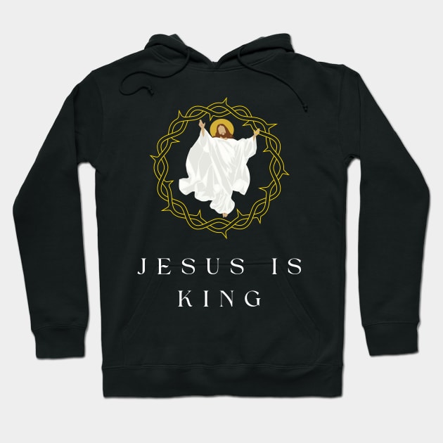 jesus is king Hoodie by vaporgraphic